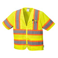 Augusta Hi-Vis Vest w/Sleeves 7XL Class Class 3 , Zipper 4 Pockets