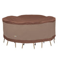 Ultimate Mocha Patio Round Table Set Cover, 108" Dia x 29"H