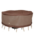 Ultimate Brown Patio Table Set Cover, 72" Dia x 29"H