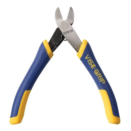 Flush Diagonal Pliers, w/Spring 4-1/2"
