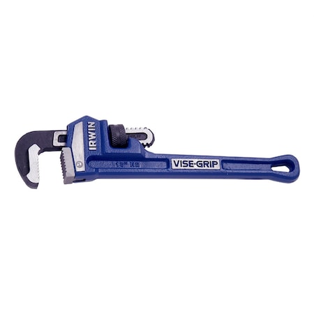 10" L 1-1/2" Cap. Cast Iron Cst Irn Pipe Wrench W/1-1/2" Jaw Cap, 10"