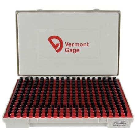 Pin Gauge Set, Tool Steel, 250 pcs.