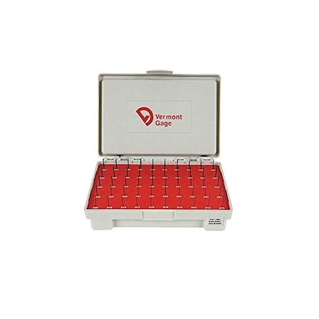 Pin Gauge Set, Tool Steel, 50 pcs.