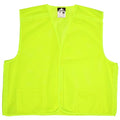 Safety Vest, Hi-Viz Lime, 3XL
