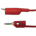 Banana/Alligator Cord,36"" Long,Red,Ea