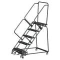 Lockstep Rolling Ladder,Steel,50 in.H