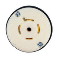 Locking Connector, L21-20R, 20 A, 120/208V AC, Three Phase, 4 Pole, Spring Clamp Terminals