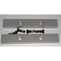 OEM Replacement 4 in Serrated Jaw Inserts for 744A Vise