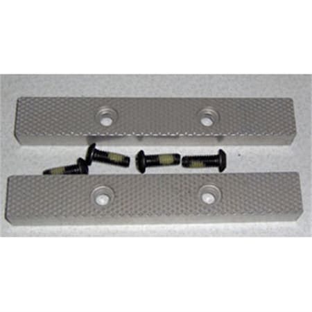 OEM Replacement 4 in Serrated Jaw Inserts for 744A Vise