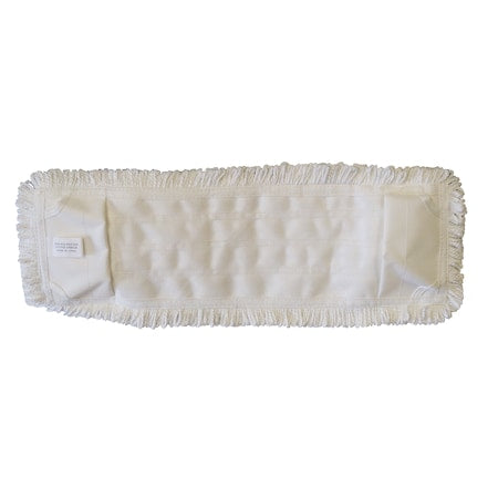 White Microfiber Mop Head Pocket Mo, PK3