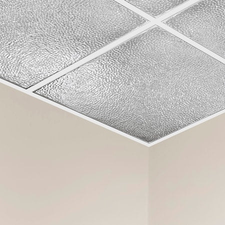 Chicago Ceiling Tile, 24 in W x 24 in L, 15/16 in Grid Size, 5 PK