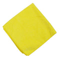 Yellow Microfiber Cloth 300 GMS, 1, PK36