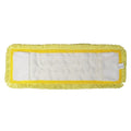 Yellow Microfiber Mop Head Pocket M, PK3