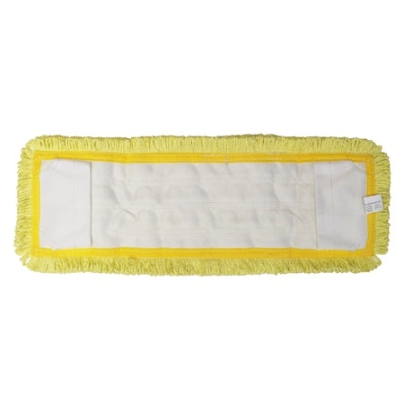 Yellow Microfiber Mop Head Pocket M, PK3