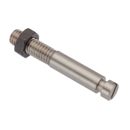 Headless with Jam Nut Spring Anchor, 3/8""-16, 2-1/2 in L, 18-8 Stainless Steel Plain