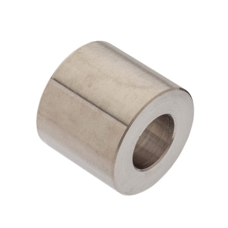 Spacer, 3/8 Screw Size, Passivated 316 Stainless Steel, 2-3/4 Overall Lg, 0.38 in Inside Dia