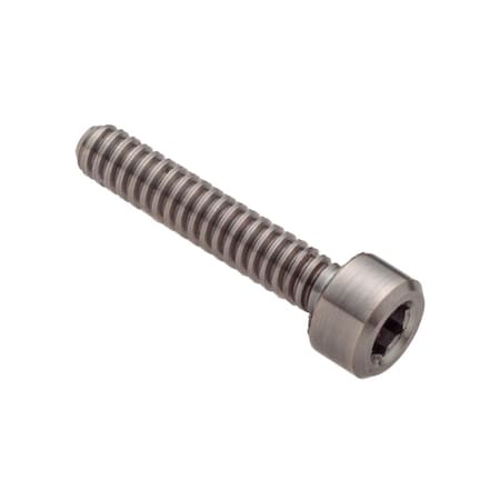 1/2""-13 Socket Head Cap Screw, Plain Titanium, 2 in Length
