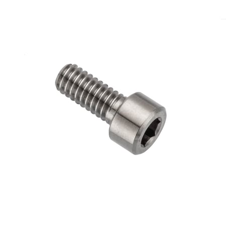 M5 Socket Head Cap Screw, Plain Titanium, 6 mm Length