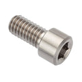 1/4""-20 Socket Head Cap Screw, Plain Titanium, 5/8 in Length