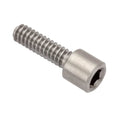 #4-40 Socket Head Cap Screw, Button, Plain 18-8 Stainless Steel, 3/8 in Length