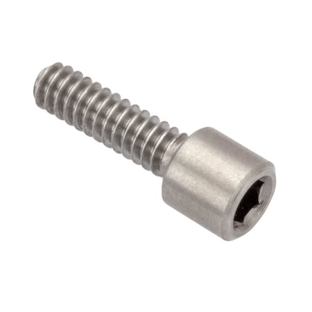 #4-40 Socket Head Cap Screw, Button, Plain 18-8 Stainless Steel, 3/8 in Length