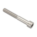 1/4"-20 Socket Head Cap Screw, Socket, Plain 316 Stainless Steel, 1-3/4 in Length