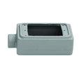 1 Gang -Gang Horizontal, Vertical Weatherproof Cover, 2-13/16 in W, 4-9/16 in H