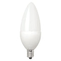 LED, 4W B11 ND 2400K E12, Frost, Blunt Tip