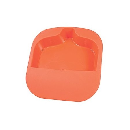 Bariatric Bedpan, Orange, PK6