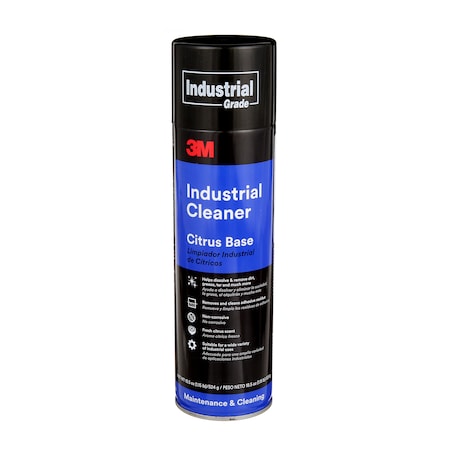 Heavy Duty Cleaner/Degreaser, Ready-To-Use, 18.5 oz, Aerosol Spray Can, Citrus, 12 PK