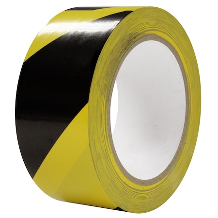 Aisle Marking Tape, 3"X36Yd, PVC Film, 3 W., 36 L., 6 Thickness