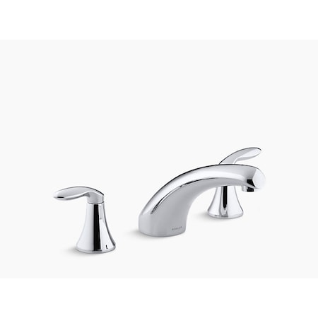 8 in Mount, 3 Hole Coralais Deck-Mount Bath Faucet Trim