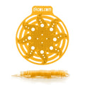 Power Screen AntiSplash Urinal Screen Orange/Tropical Fruit, PK10