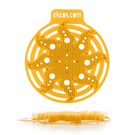 Power Screen AntiSplash Urinal Screen Orange/Tropical Fruit, PK10