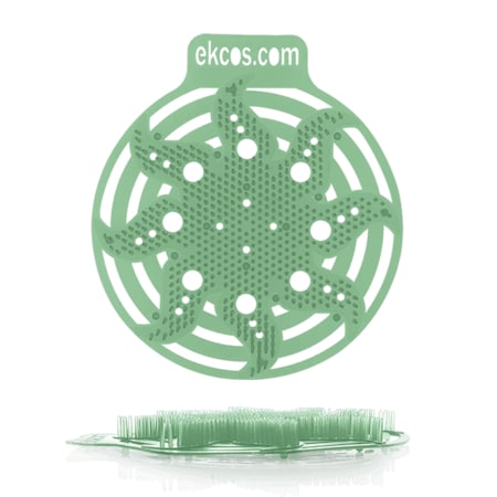 Power Screen AntiSplash Urinal Screen Green/Pine, PK10