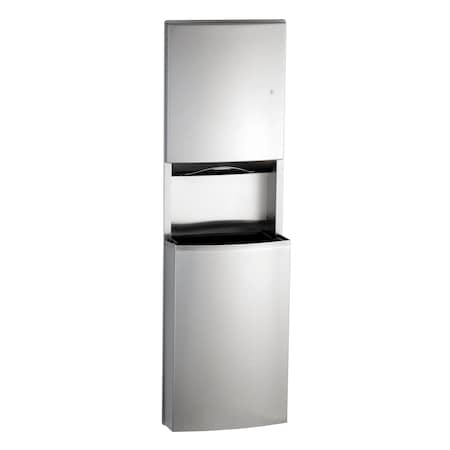 Paper Towel Dispenser/Waste Receptacle