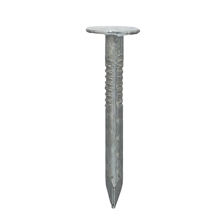 Roofing Nail, 1-1/4 in L, 3D, Steel, Electro Galvanized Finish, 11 ga, 220 PK