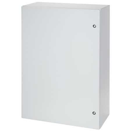 1/4 Turn Latch Electrical Enclosures, 24 in H, 8 in D, 12 in W, NEMA 4, 12, Steel