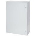1/4 Turn Latch Electrical Enclosures, 30 in H, 6 in D, 16 in W, NEMA 4, 12, Steel
