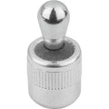 Lateral Spring Plunger, Spring Force With Seal D=7/16, D2= 7/16, L1=6, Aluminum, Pin: Steel