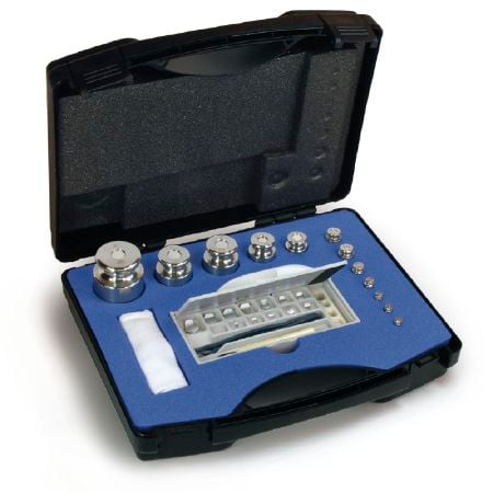 F2 1 g - 100 g Set of weights in plasti