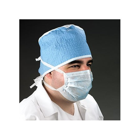 Disposable Face Mask, Blue, Universal, 100 PK