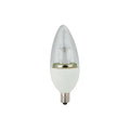 LED, 5W B11, DIM, 2700K E12, Blunt Tip