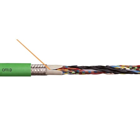 MeasuringSystemCable,Green,0.35in-OD,50V