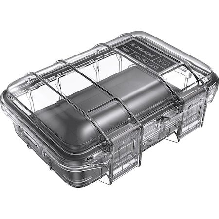 Pelican M40 Case, 6.8x5x2.6, Black/Clear