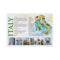 Placemat, Map of Italy, PK1000