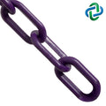 Purple Plastic Chain .75""(#3,19 mm)x50