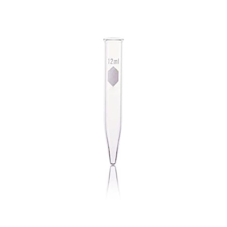 Conical Centrifuge Tube, Clear, PK12
