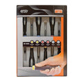 Mixed Screw Driver, Set, 6 pcs. #1, #2; #1, #2; 9/64", 7/32"