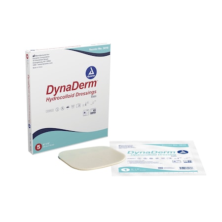 DynaDerm Hydrocolloid Dressing-T, PK60